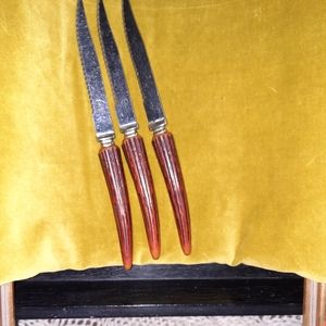 Sheffield Knives with Bakelite Handles